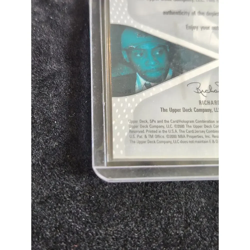 Jamaal Magloire 2000-01 SPx Rookie Jersey Autograph #115 Hornets RC
